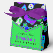 VIDEO GAMER GAMING Kids Verjaardagsfeest Bedankdoosjes (Voorkant)