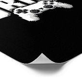 Video Gamer Grappige Bruh Game Controller Voor Kin Poster (Hoek)