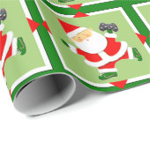 Video Gamer Holiday Gift Cadeaupapier (Rol Hoek)