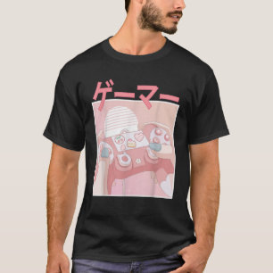 Video Gamer Kawaii Pastel Japans Anime Controlle T-shirt