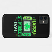 Video Gamer Klaver Gelukkig St Patricks Dag Case-Mate iPhone Case (Achterkant (horizontaal))