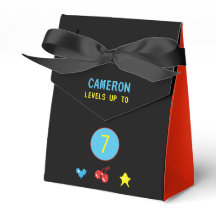 Video Gamer Red Black Arcade 7e verjaardag