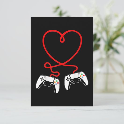 Video Gamer Valentijnsdag (Staand voorkant)