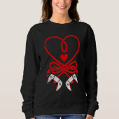 Video Gamer Valentines Day Shirt Controllers Heart (Voorkant)