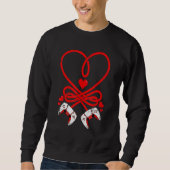 Video Gamer Valentines Day Shirt Controllers Heart (Voorkant)
