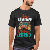 Video Games 70's Gamer Console Son Brother Gaming T-shirt (Voorkant)