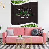 Video Games Bar Mitzvah Geheugen Aanmeldbord Canvas Afdruk (Insitu (Woonkamer))