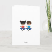 Video Games Birthday Party Bedankkaart (Achterkant)