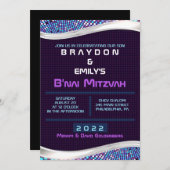 VIDEO GAMES B'nai Mitzvah Uitnodiging (Voorkant / Achterkant)