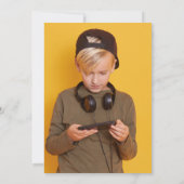 VIDEO GAMES Bruh Verjaardag Uitnodiging (Achterkant)