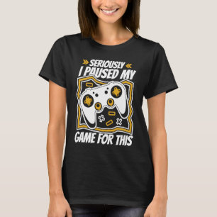 Video Games Controller Gaming Ik heb mijn game ond T-shirt