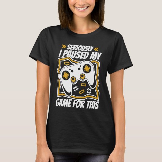 Video Games Controller Gaming Ik heb mijn game ond T-shirt (Voorkant)