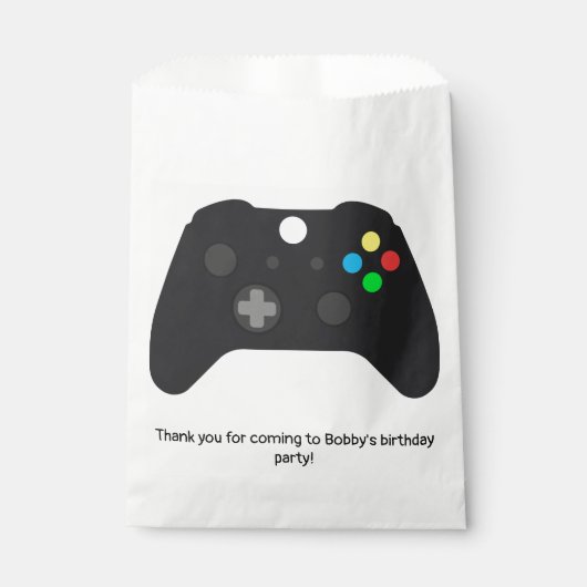 Video Games Gaming Bedankzakje (Voorkant)