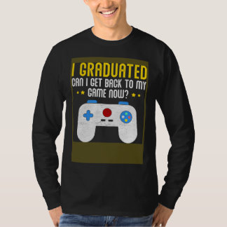 Video Games Graduation Gamer T-shirt