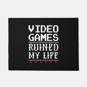 Video games hebben mijn leven verpest deurmat