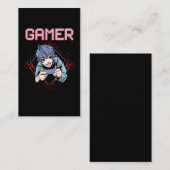 Video Games Kind Anime Cool Console Gaming Visitekaartje (Voorkant / Achterkant)