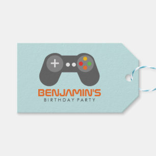 Video games Kinderen Birthday Party Cadeaulabel