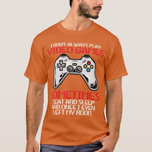 Video Games PlayStation Controller Button boy gift T-shirt (Voorkant)