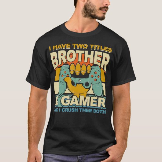 Video Games Professional Gamer Boys Kinder Gift Br T-shirt (Voorkant)