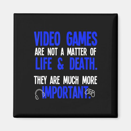 Video games spelen Fun PC Console Gamer Geek 1 Magneet (Voorkant)