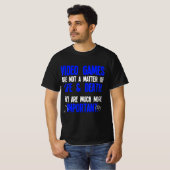 Video games spelen Fun PC Console Gamer Geek 1 T-shirt (Voorkant volledig)