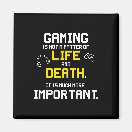 Video games spelen Fun PC Console Gamer Geek Magneet (Voorkant)