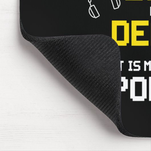 Video games spelen Fun PC Console Gamer Geek Muismat (Hoek)