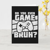 Video Games Spelen - Pc Console Gaming - Grappige  Kaart (Gele Bloem)