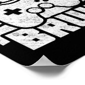 Video Games Spelen - Pc Console Gaming - Grappige Poster (Hoek)