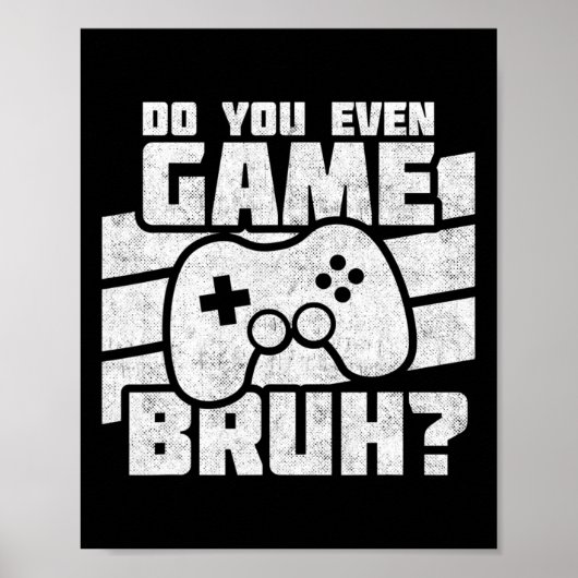Video Games Spelen - Pc Console Gaming - Grappige Poster (Voorkant)