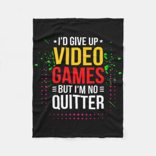 Video Games Spelen - Video Gamer Meme - Grappige V Fleece Deken