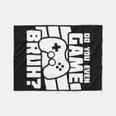 Video Games Spelen - Video Gamer Meme - Grappige V Fleece Deken (Voorkant (Horizontaal))