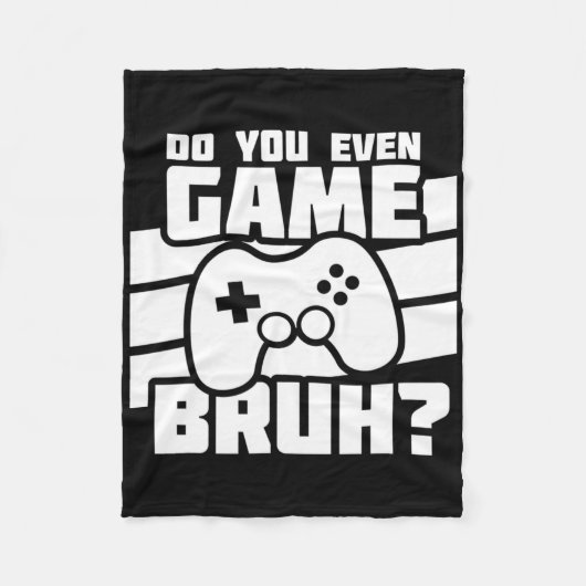 Video Games Spelen - Video Gamer Meme - Grappige V Fleece Deken (Voorkant)