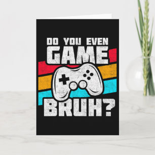 Video Games Spelen - Video Gamer Meme - Grappige V Kaart