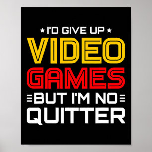 Video Games Spelen - Video Gamer Meme - Grappige V Poster