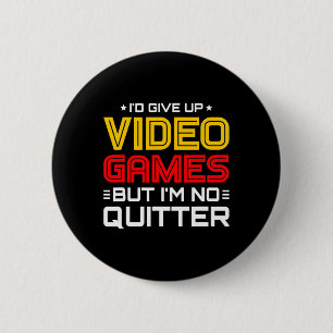 Video Games Spelen - Video Gamer Meme - Grappige V Ronde Button 5,7 Cm
