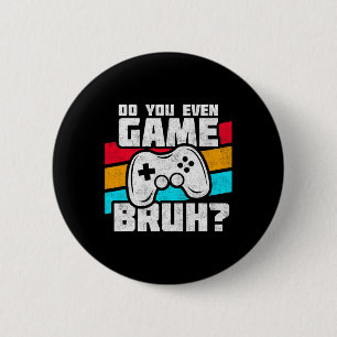 Video Games Spelen - Video Gamer Meme - Grappige V Ronde Button 5,7 Cm