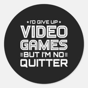 Video Games Spelen - Video Gamer Meme - Grappige V Ronde Sticker