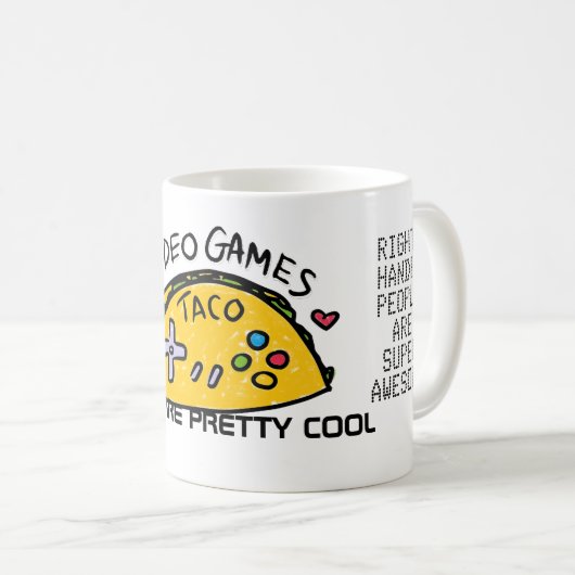 Video Games Taco Affirmative Good Feelings Mok (Voorkant rechts)