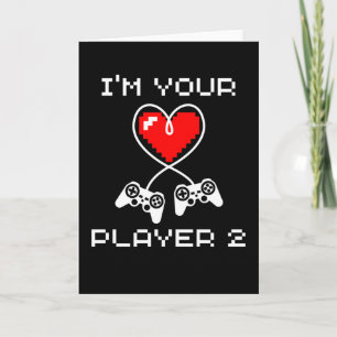 Video Games Valentijnsdag Ik Ben Jouw Speler 2 Gam Kaart