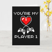 Video Games Valentijnsdag Jij Bent Mijn Speler 1 G Kaart (Gele Bloem)