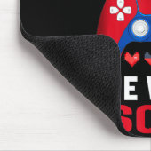 Video Games Valentines Day Gamer Gaming  Muismat (Hoek)