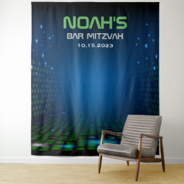 VIDEO GAMING Bar Mitzvah Fotohuttele Achtergrond Wandkleed