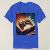 Video gaming controller voor een grappige coole ti t-shirt (Design voorkant)