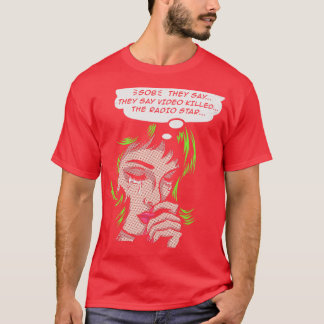 Video heeft de radioster gedood t-shirt