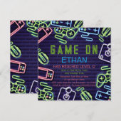 Video het Niveau van de Spel op Uitnodiging van de (Voorkant / Achterkant)