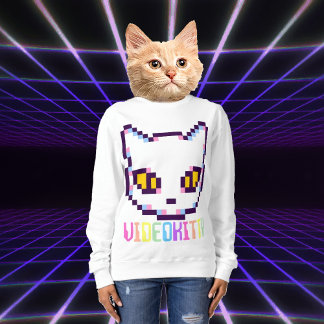 VIDEO KITTY CAT PIXEL ART TRUI