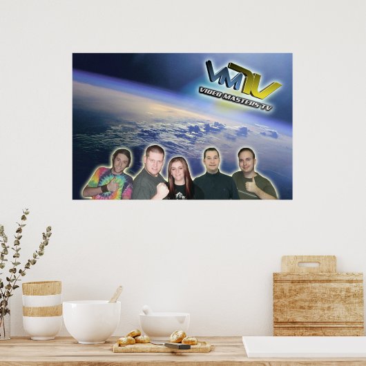 Video Masters TV - All Hosts Poster (Keuken)