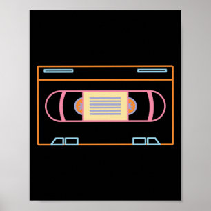 Video  Oude School 80S 90S Retro Poster