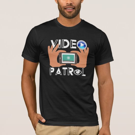 Video Patrol T-Shirt (Voorkant)